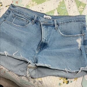 GOOD AMERICAN jean shorts